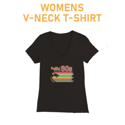 Womens V-neck t-shirt